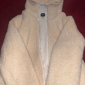 BDG Cream Sherpa Jacket